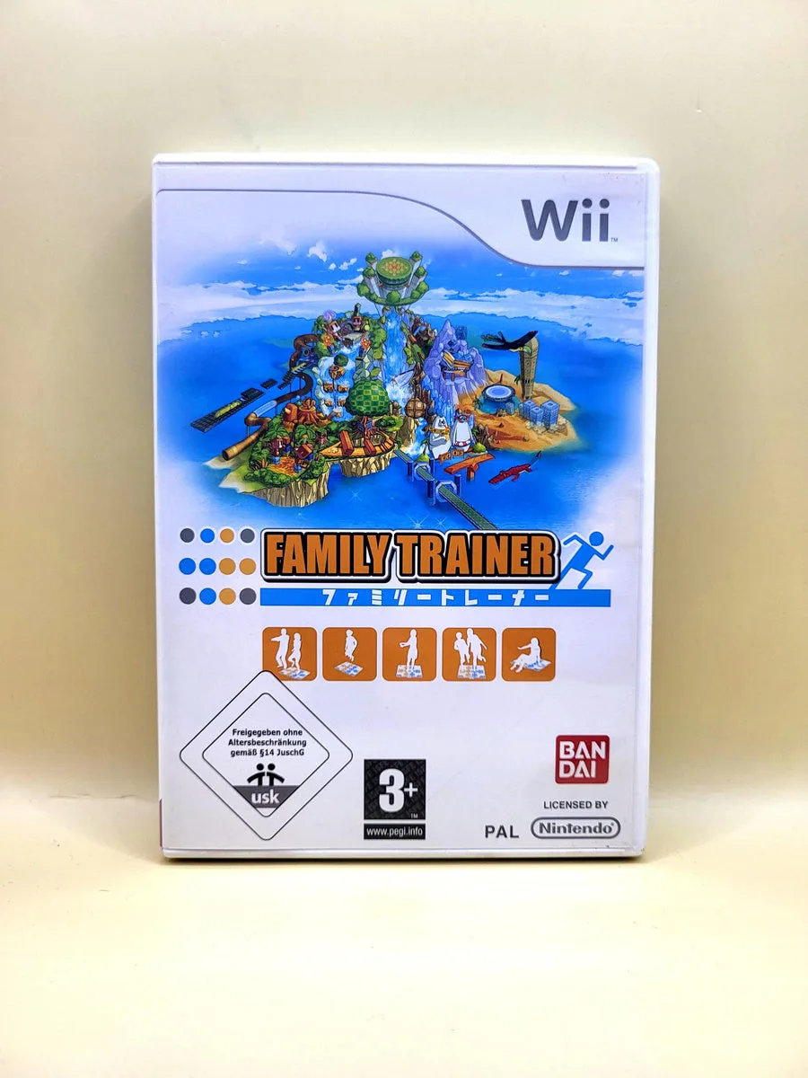 Family Trainer - Nintendo Wii voorkant