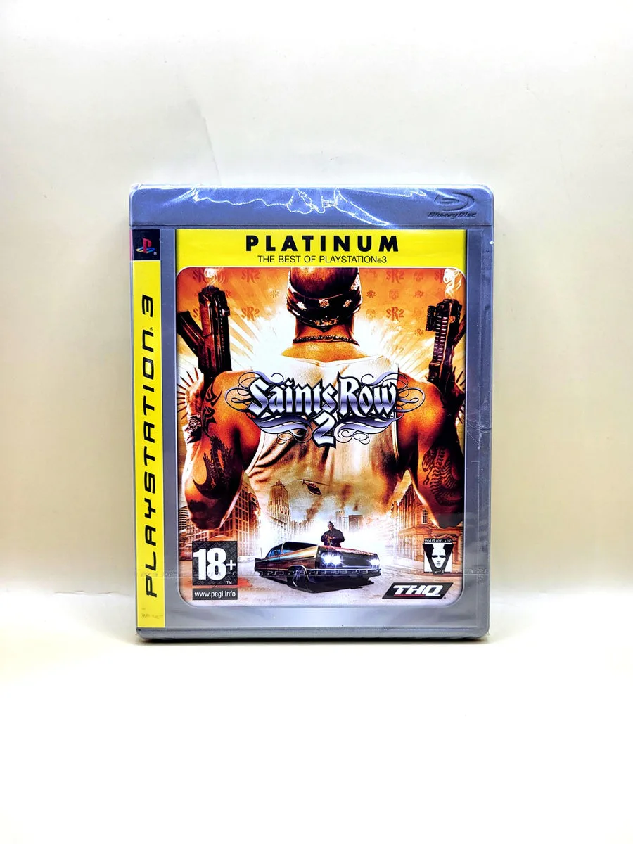 Saints Row 2 Platinum Sealed New - PlayStation 3 - PS3 voorkant