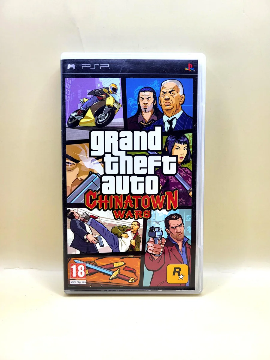 Grand Theft Auto Chinatown Wars (No Manual) - PlayStation Portable - PSP voorkant