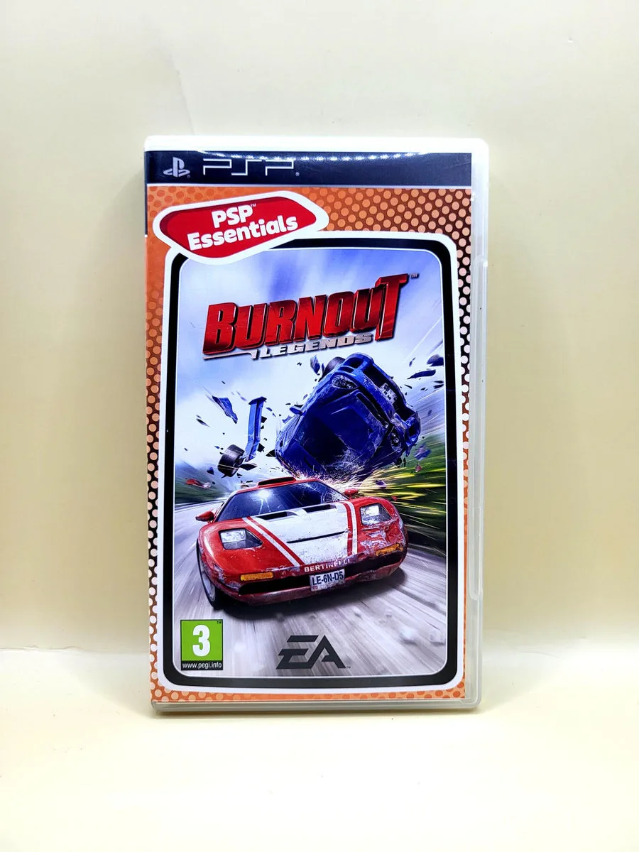 Burnout Legends Essentials - PlayStation Portable - PSP voorkant