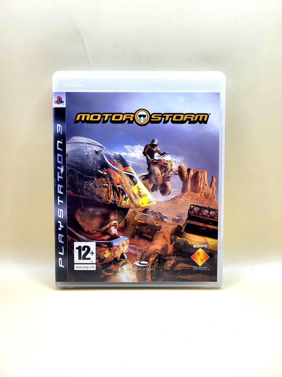 MotorStorm - PlayStation 3 - PS3 voorkant