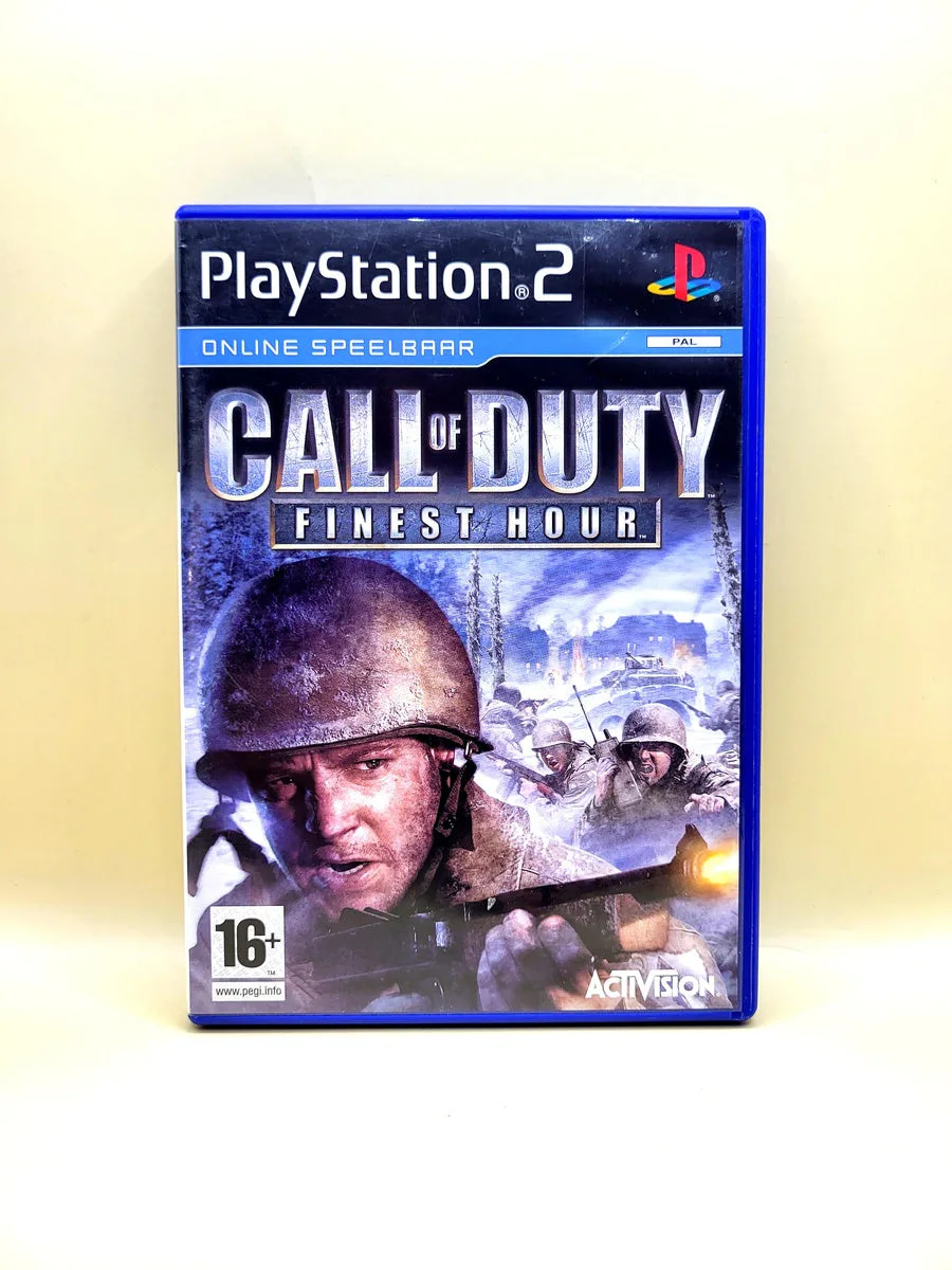 Call Of Duty Finest Hour - PlayStation 2 - PS2 voorkant