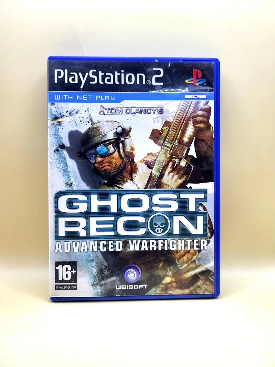 Tom Clancy's Ghost Recon Advanced Warfighter - PlayStation 2 - PS2 voorkant