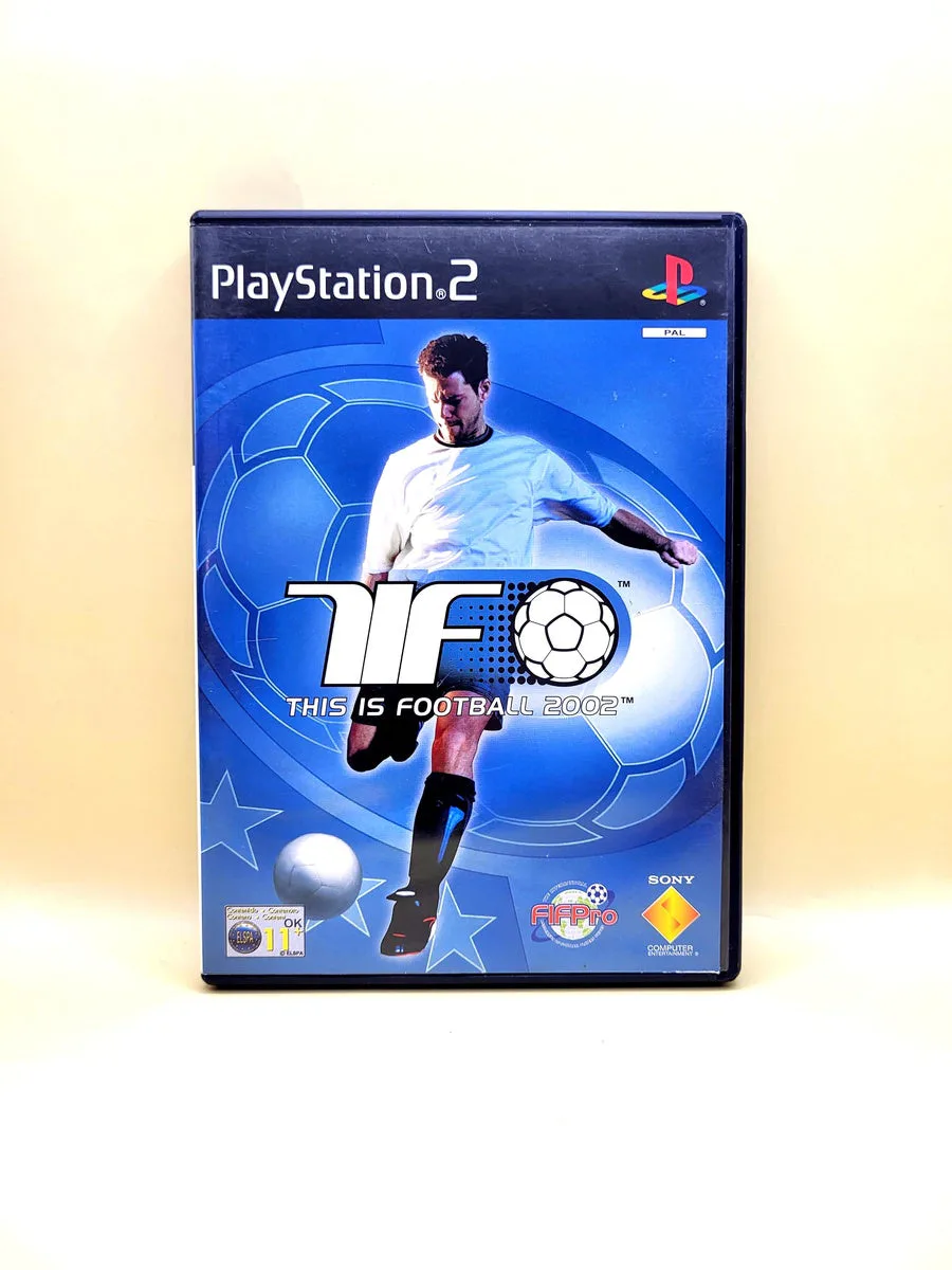 This Is Football 2002 - PlayStation 2 - PS2 voorkant