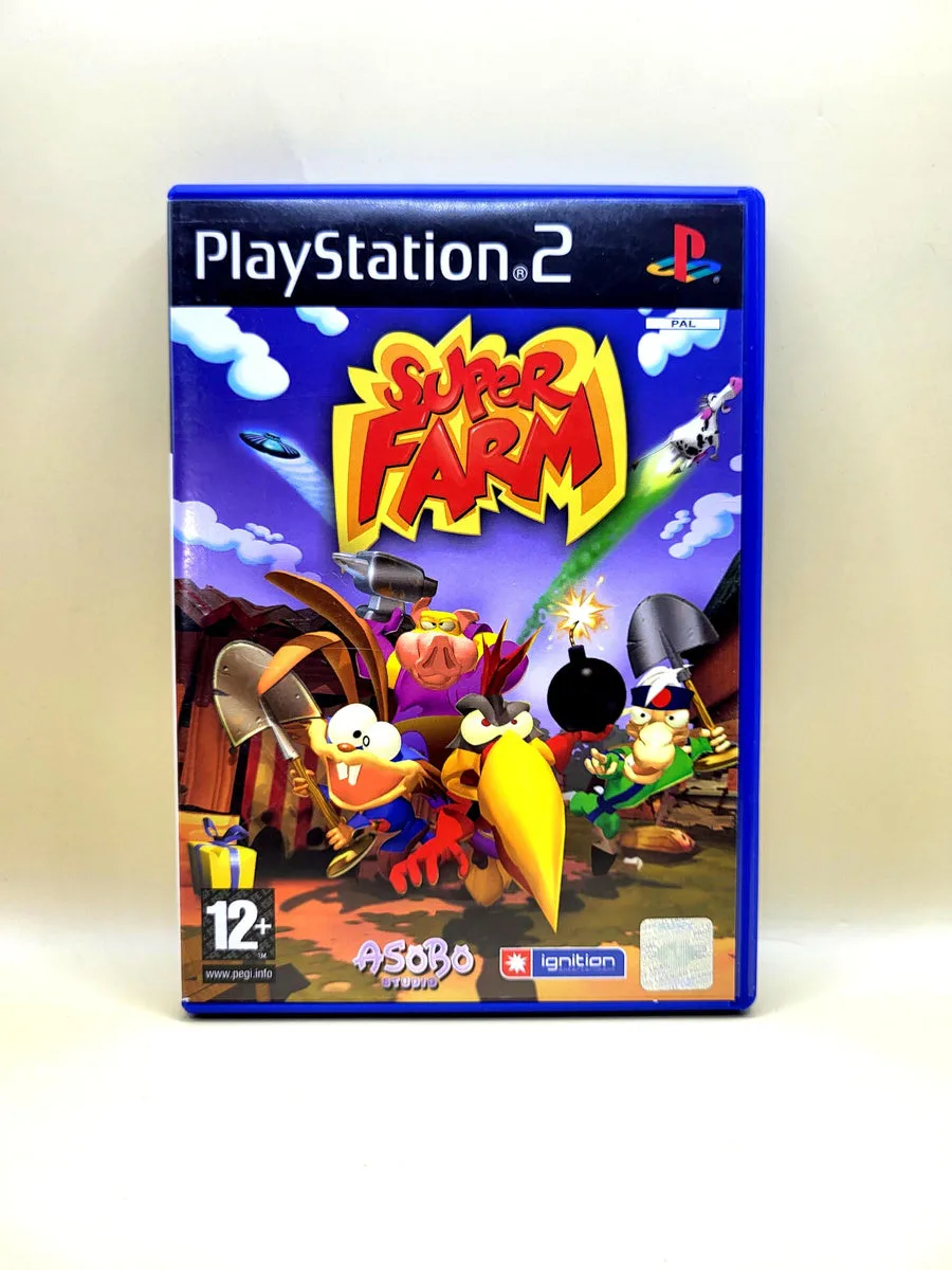 Super Farm - PlayStation 2 - PS2 voorkant