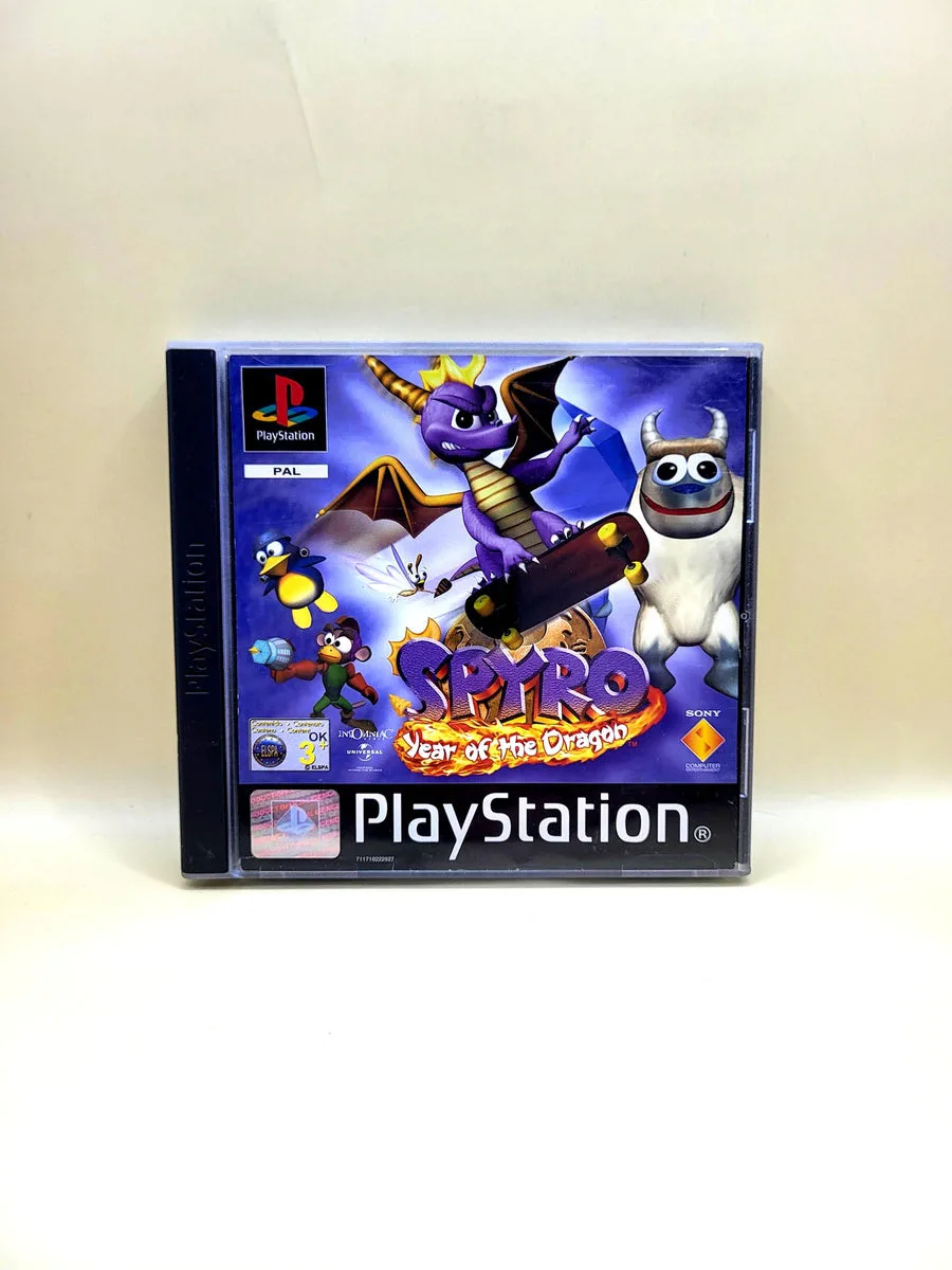 Spyro Year of the Dragon - PlayStation 1 - PS1 voorkant