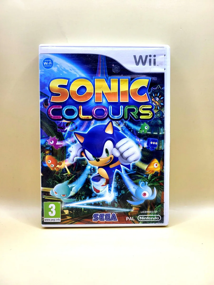 Sonic Colours - Nintendo Wii voorkant