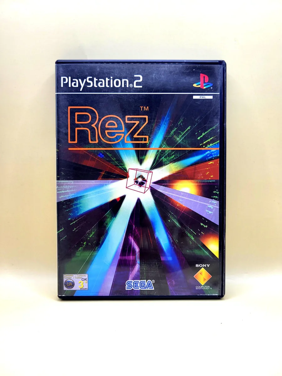 Rez - PlayStation 2 - PS2 voorkant
