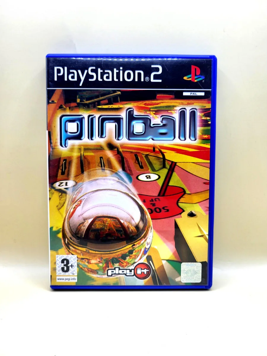 Pinball - PlayStation 2 - PS2 voorkant