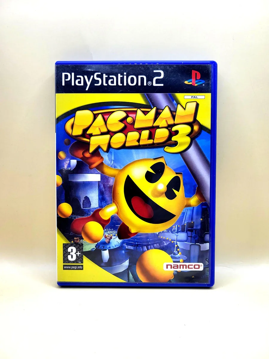 Pac Man World 3 - PlayStation 2 - PS2 voorkant