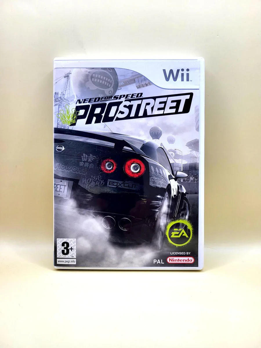 Need for Speed ProStreet - Nintendo Wii voorkant