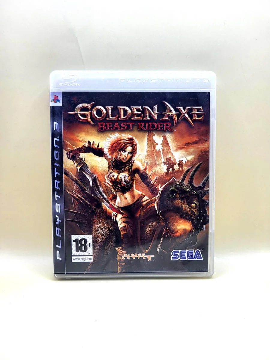 Golden Axe Beast Rider - PlayStation 3 - PS3 voorkant