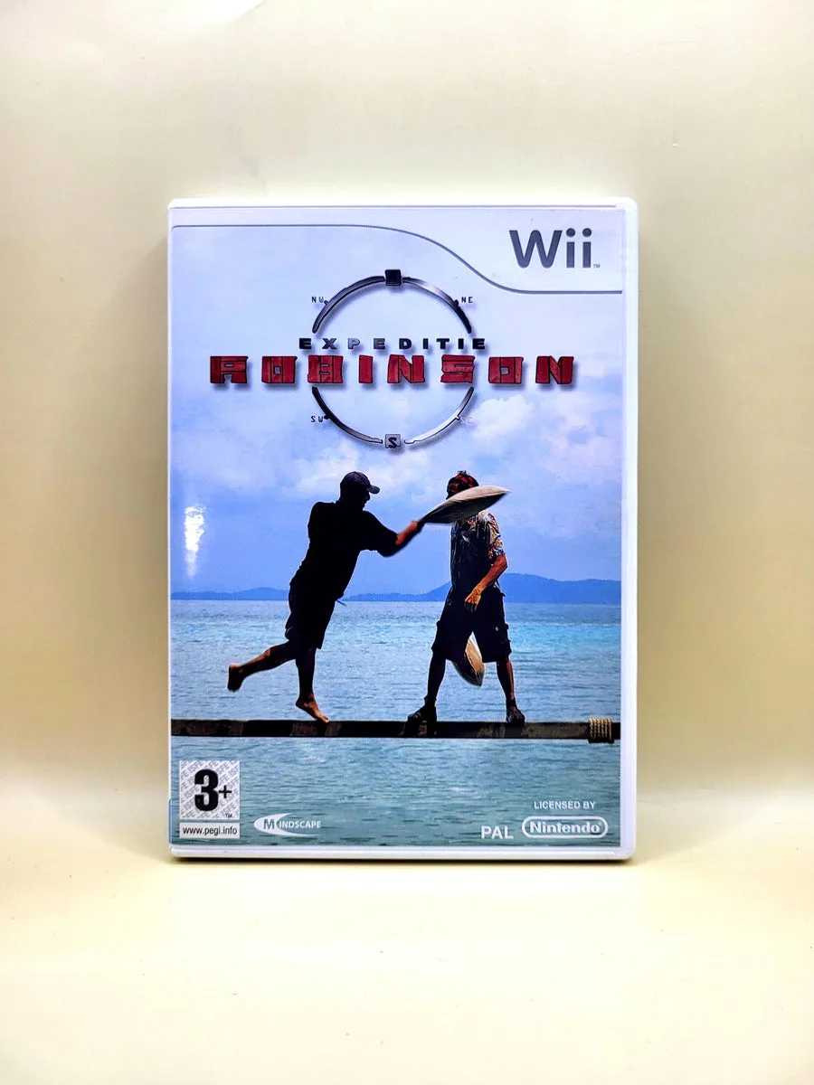 Expeditie Robinson - Nintendo Wii voorkant