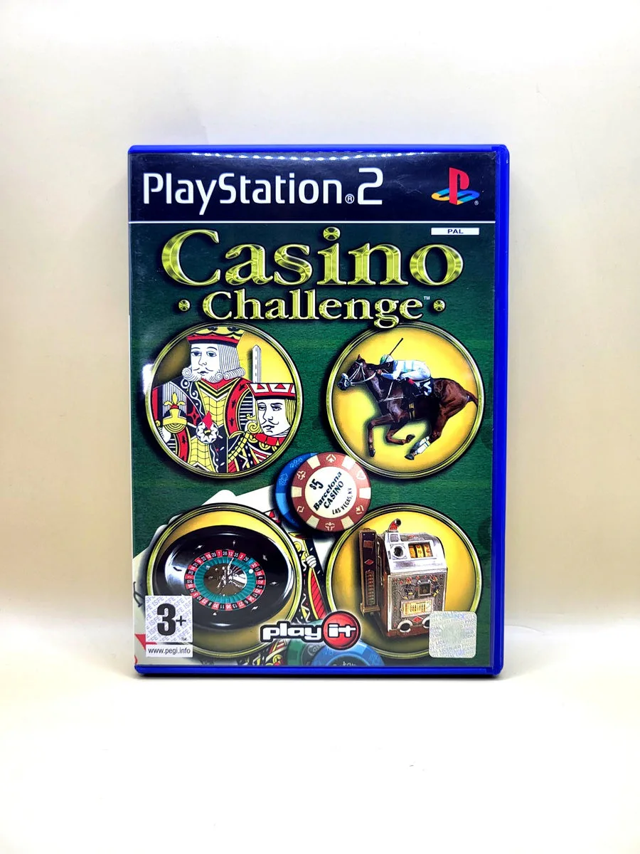 Casino Challenge - PlayStation 2 - PS2 voorkant