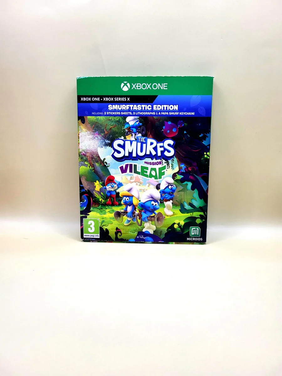 The Smurfs Mission Vileaf Smurftastic Edition - Xbox Series S/X - Xbox One voorkant