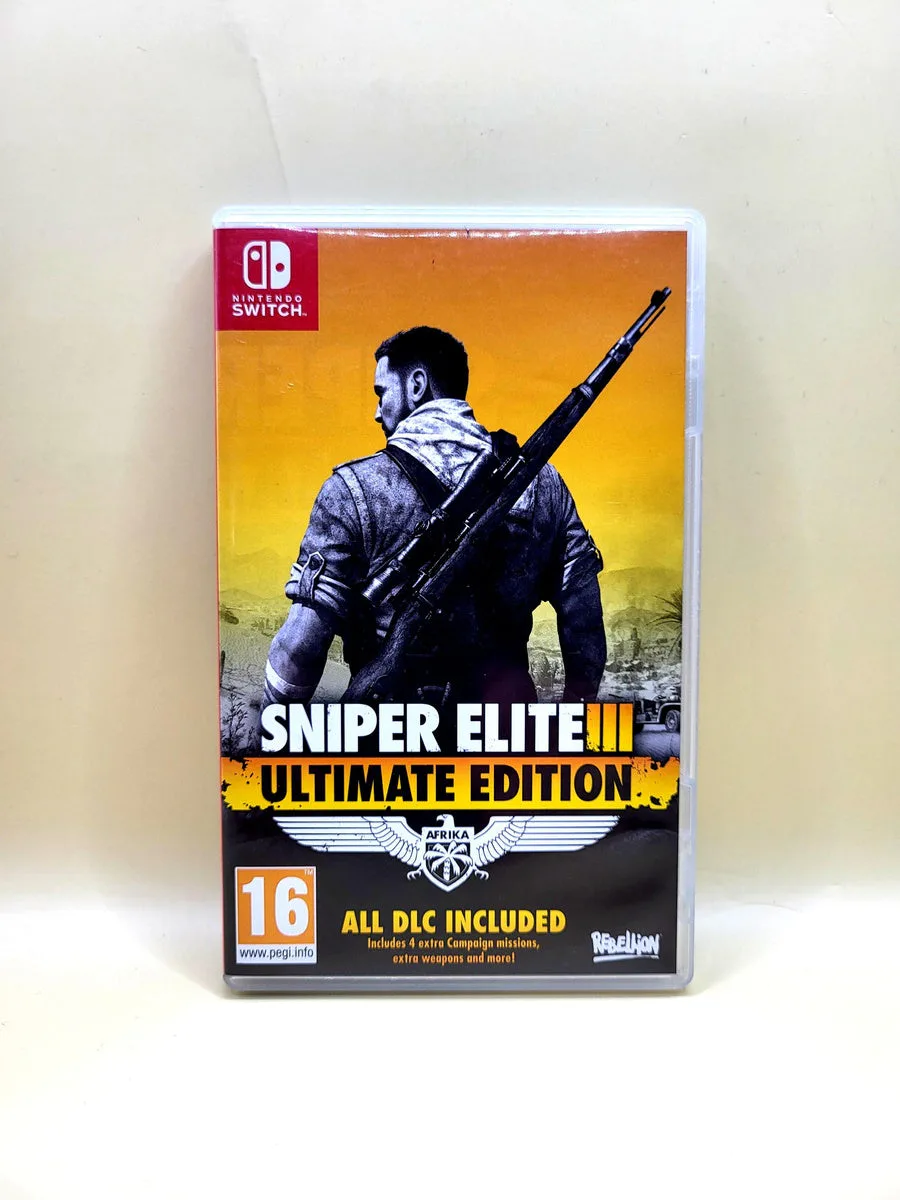 Sniper Elite III Ultimate Edition - Nintendo Switch voorkant