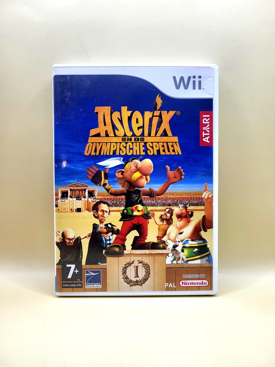 Asterix Op De Olympische Spelen - Nintendo Wii voorkant