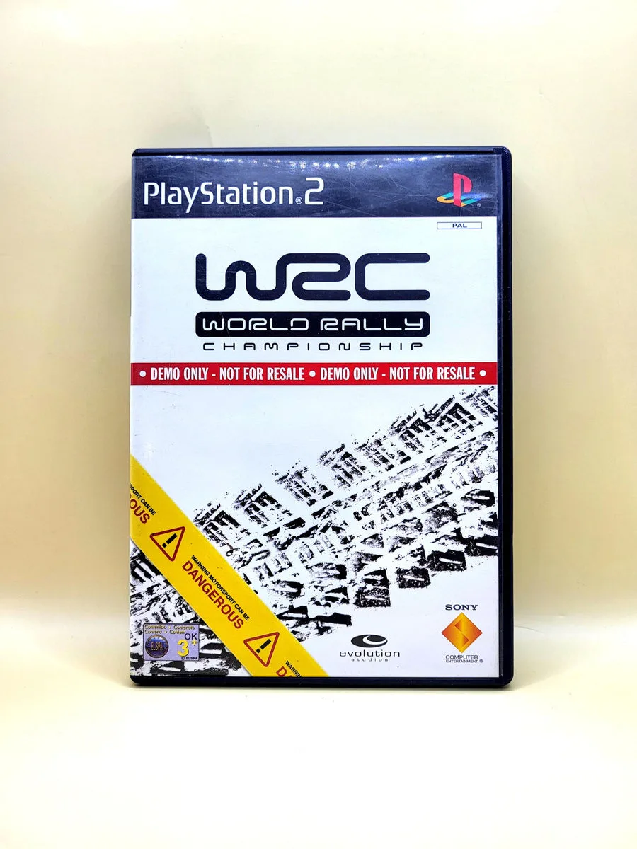 WRC World Rally Championship Demo Only - PlayStation 2 - PS2 voorkant