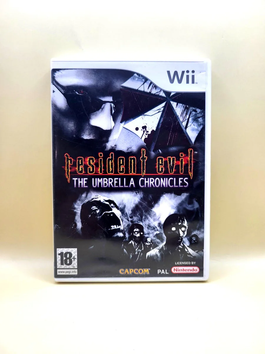 Resident Evil The Umbrella Chronicles (No Manual) - Nintendo Wii voorkant