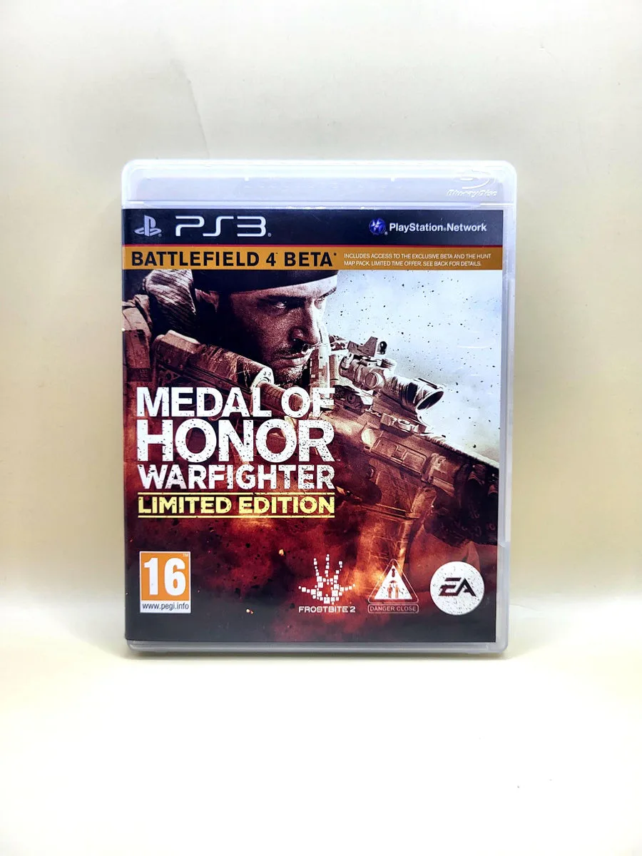 Medal of Honor Warfighter Limited Edition - PlayStation 3 - PS3 voorkant