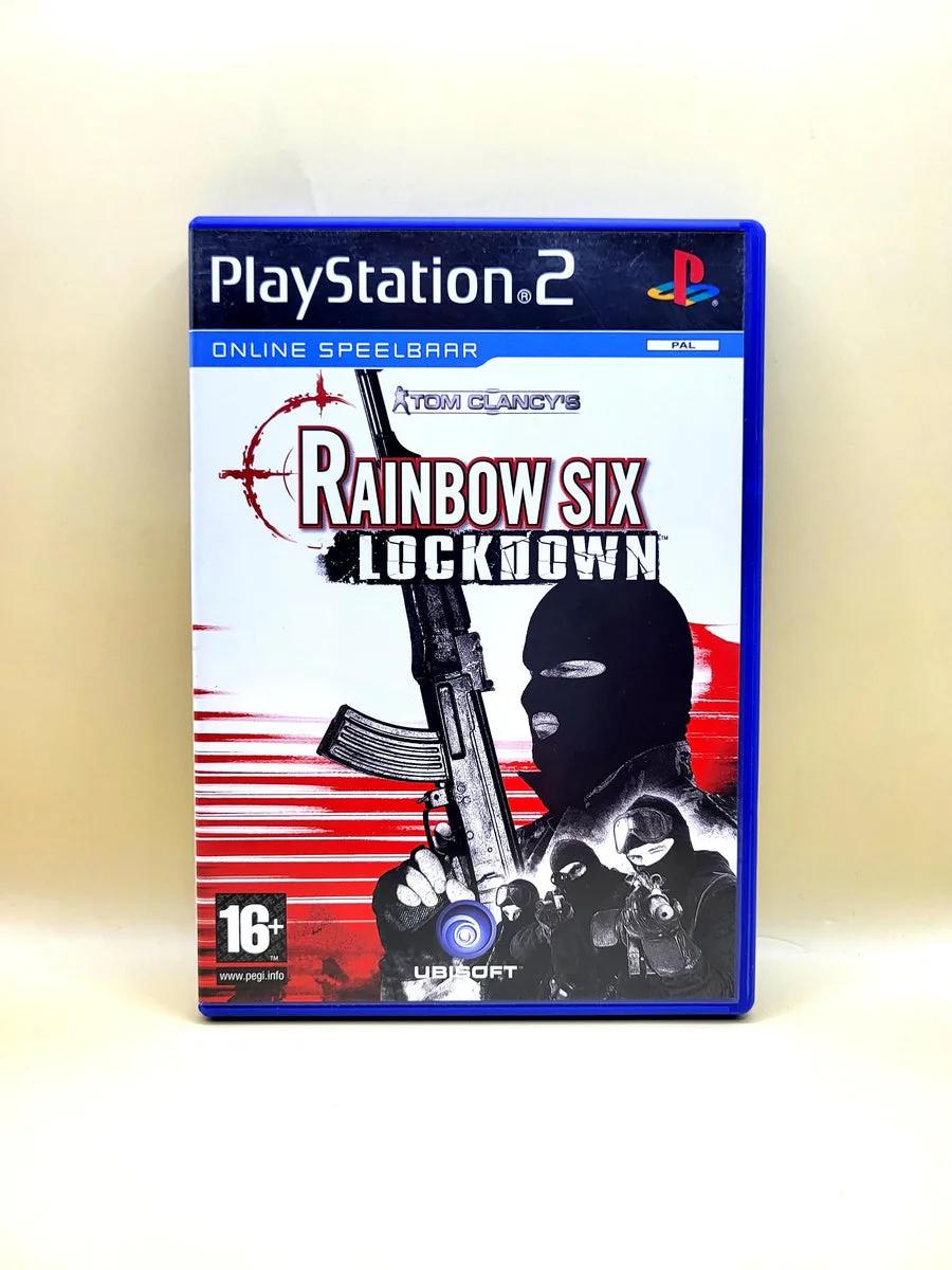 Tom Clancy's Rainbow Six Lockdown - PlayStation 2 - PS2 voorkant