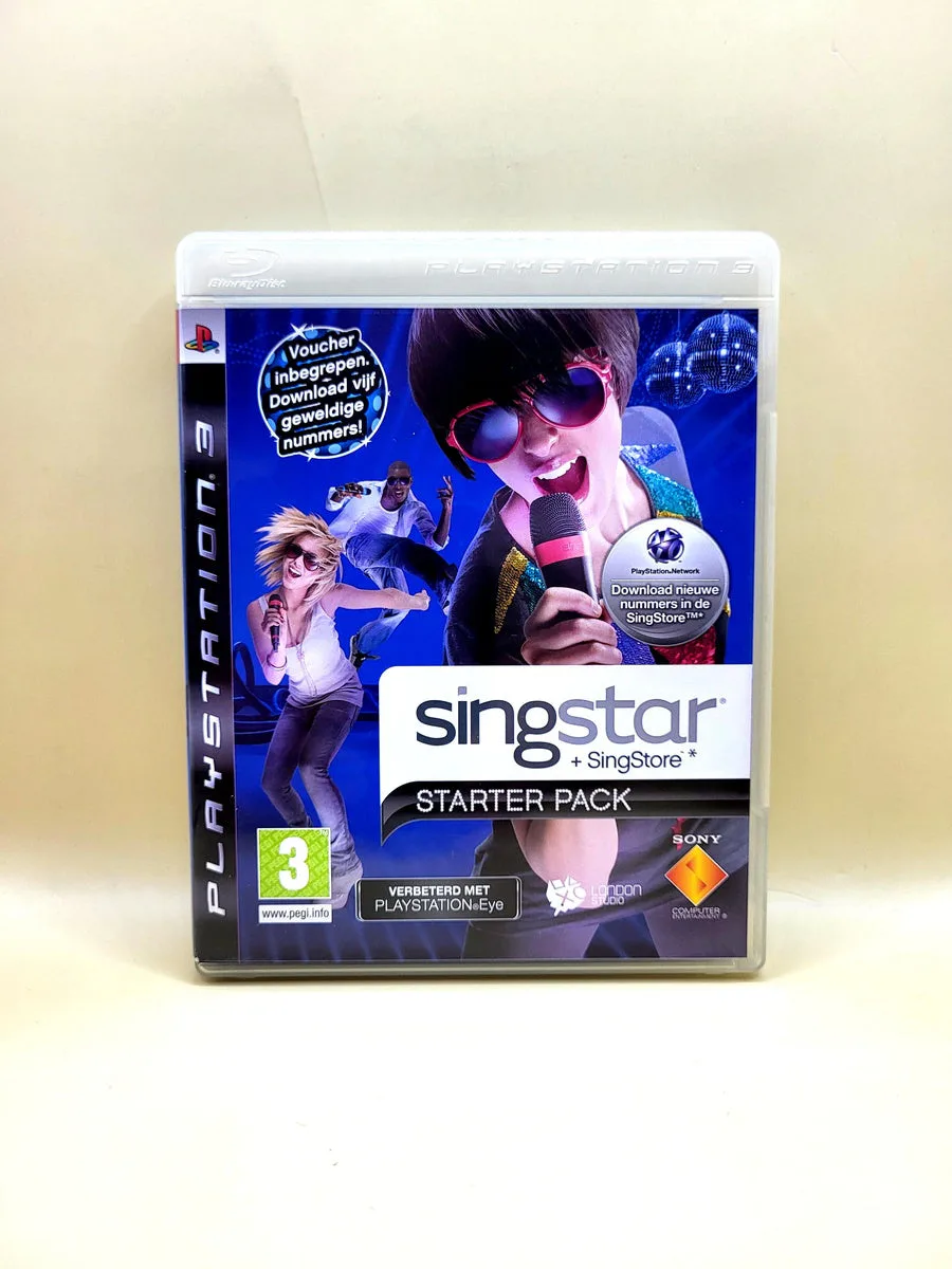 SingStar Starter Pack - PlayStation 3 - PS3 voorkant