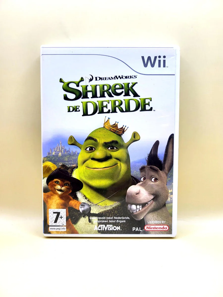 Shrek De Derde - Nintendo Wii voorkant