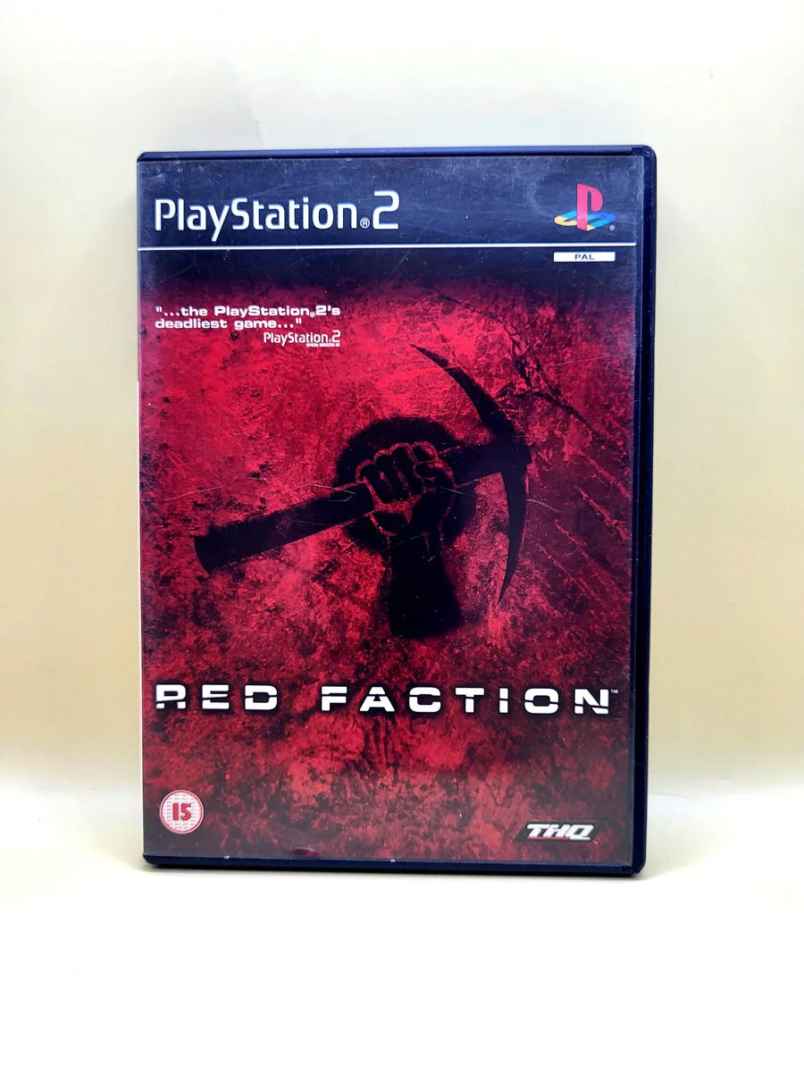 Red Faction - PlayStation 2 - PS2 voorkant