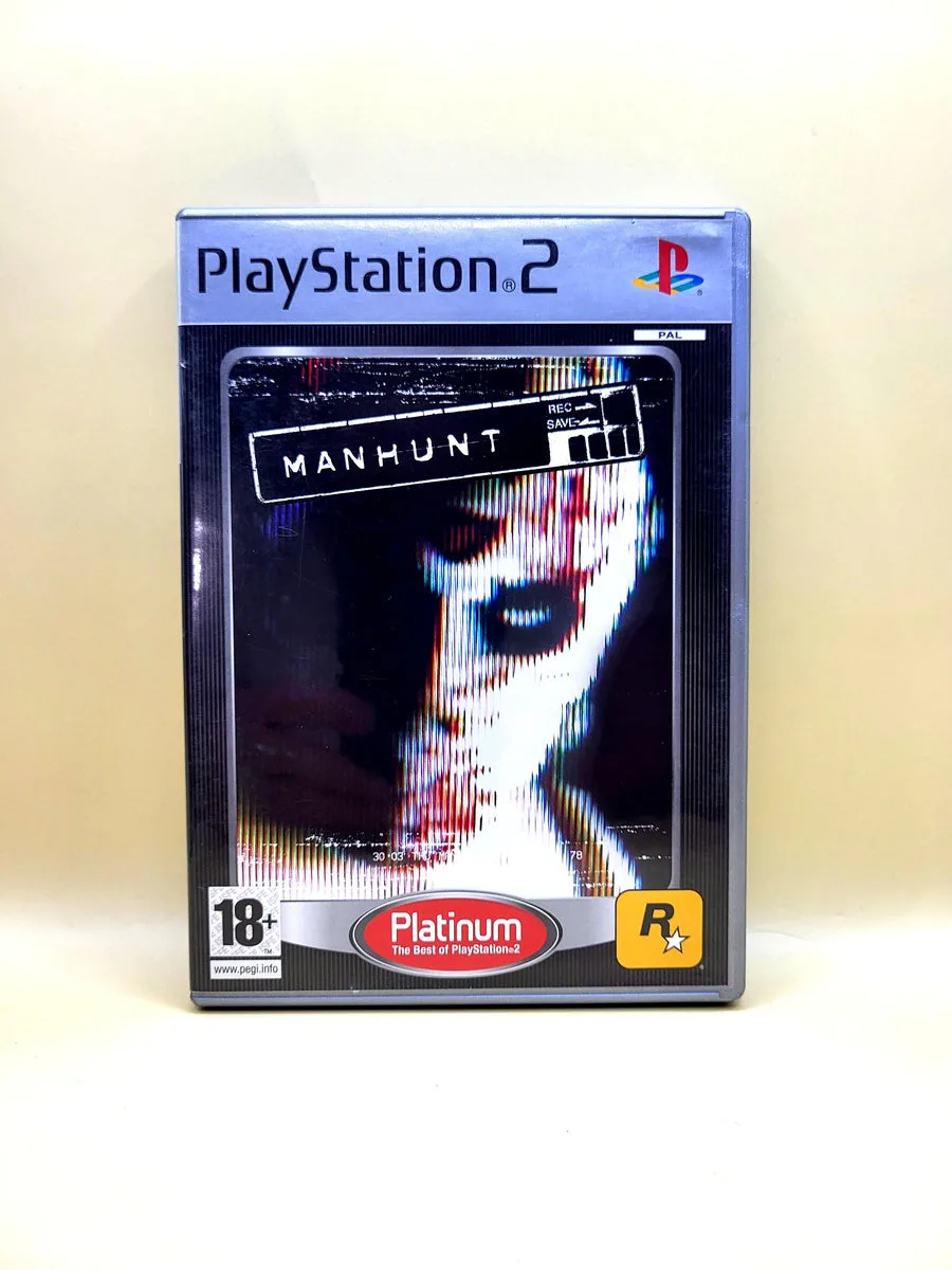 Manhunt Platinum - PlayStation 2 - PS2 voorkant