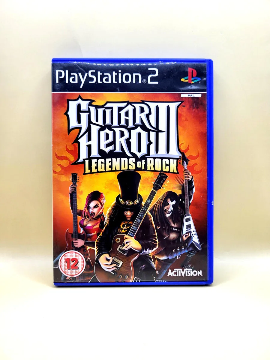 Guitar Hero III Legends Of Rock - PlayStation 2 - PS2 voorkant