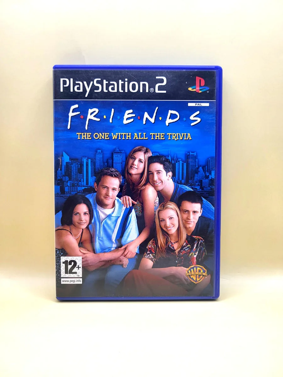 Friends The One With All The Trivia - PlayStation 2 - PS2 voorkant