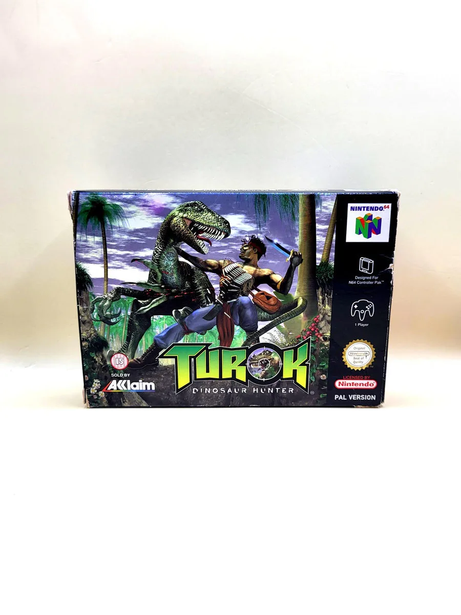 Turok Dinosaur Hunter Compleet - Nintendo 64 - N64