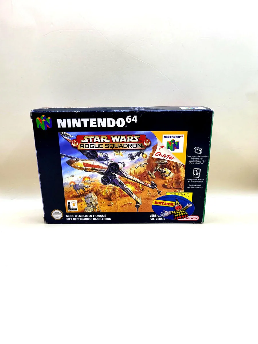 Star Wars Rogue Squadron In Doos (No Manual) - Nintendo 64 - N64