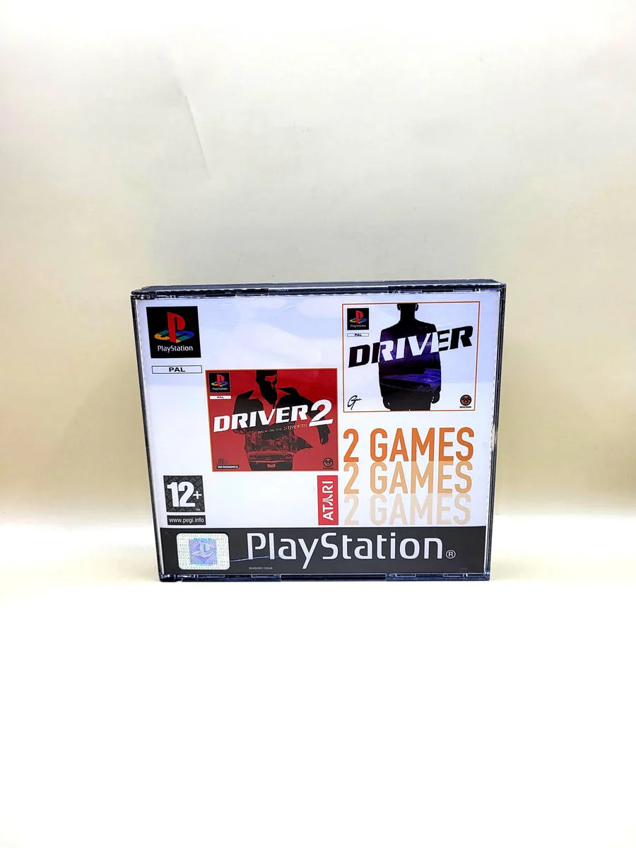 Driver 1,2 And Limited DVD Collection - PlayStation 1 - PS1