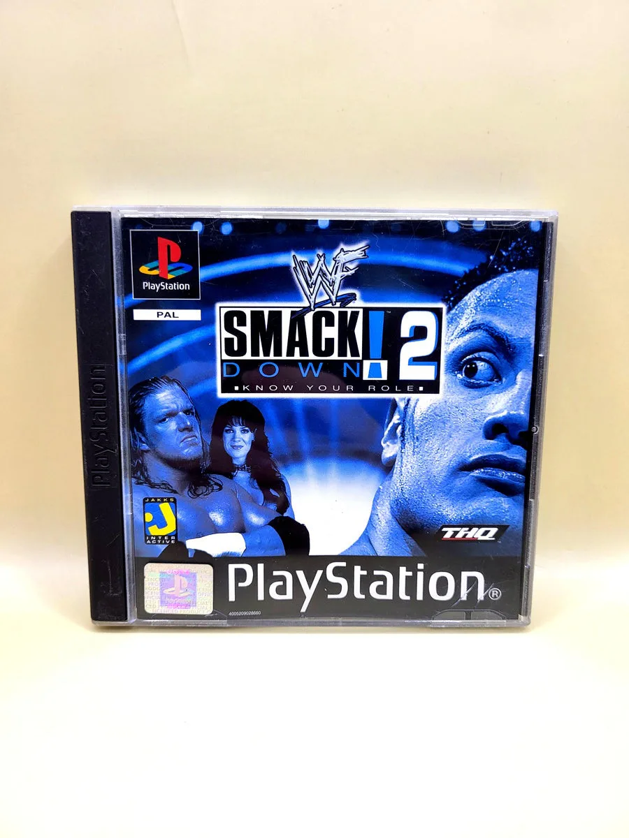 WWF SmackDown 2 Know Your Role - PlayStation 1 - PS1