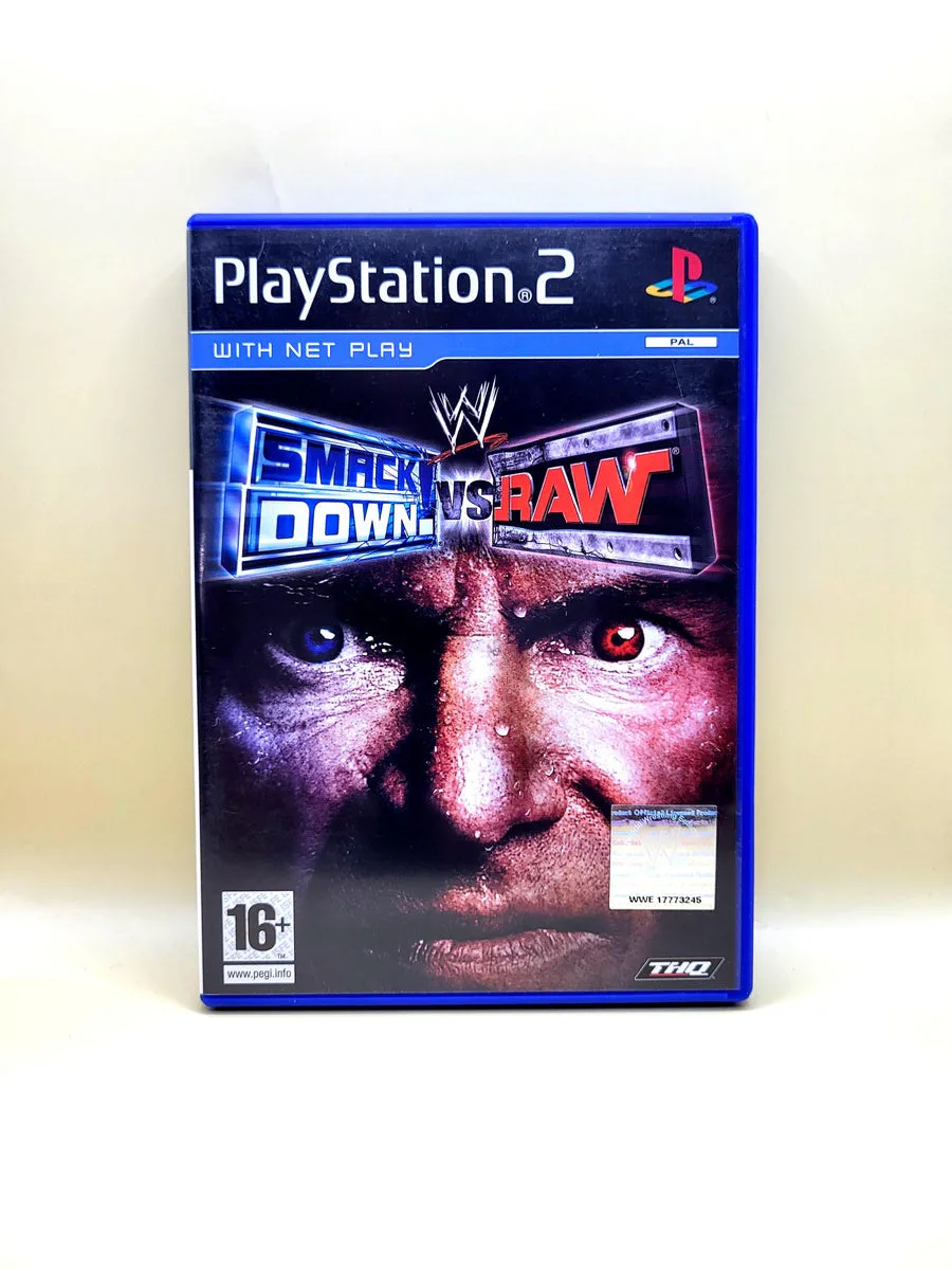 WWE SmackDown Vs Raw - PlayStation 2 - PS2