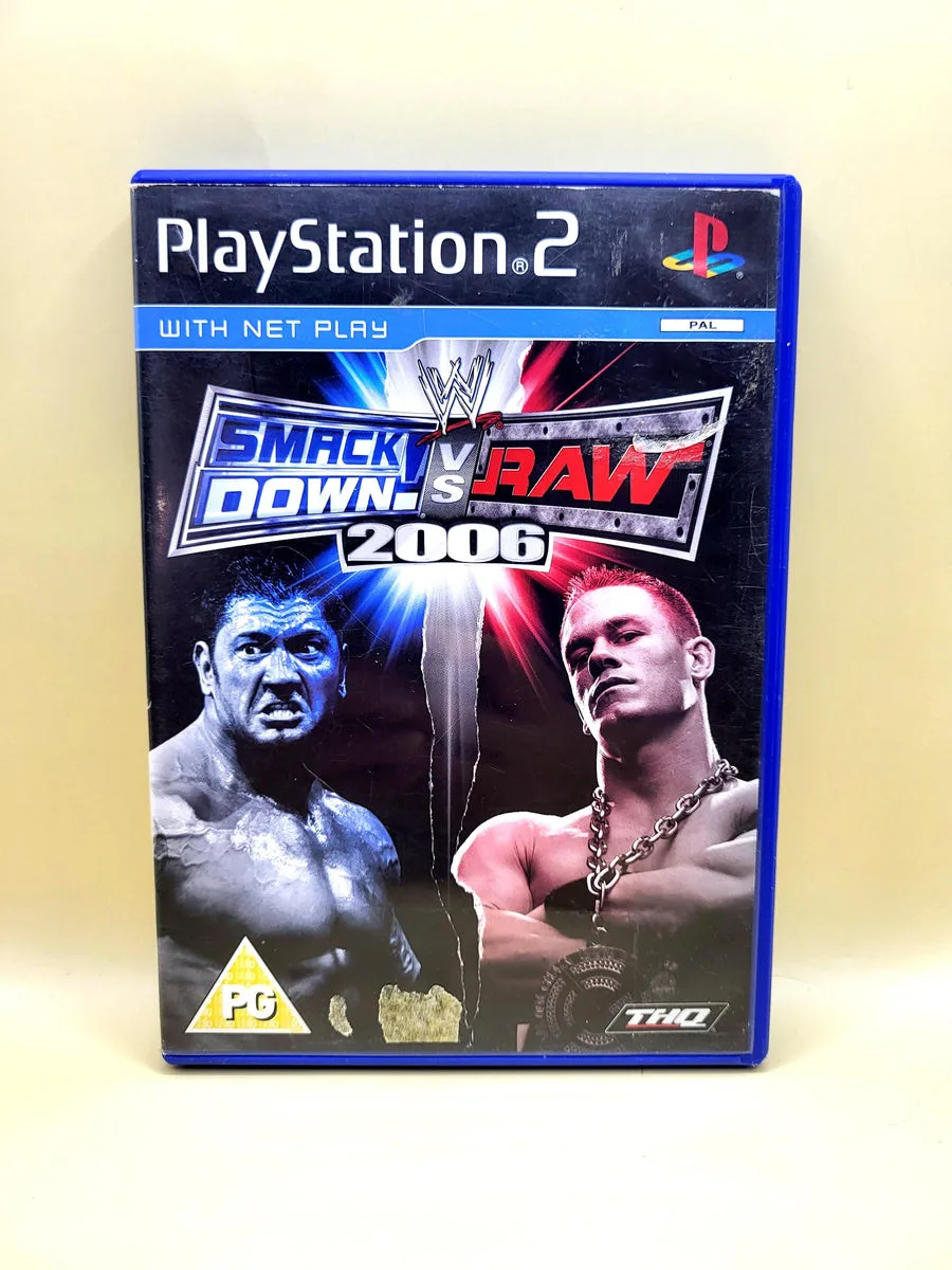WWE SmackDown Vs Raw 2006 - PlayStation 2 - PS2