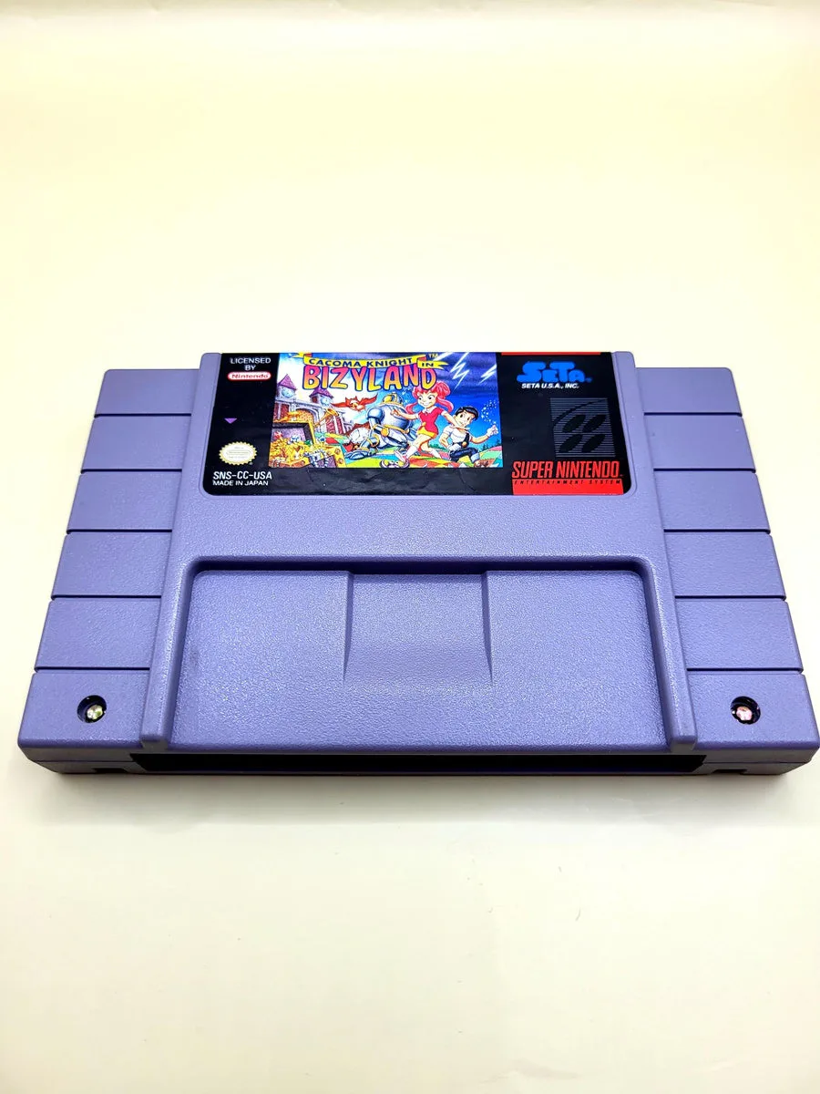 Cacoma Knight In Bizyland NTSC - Super Nintendo - SNES