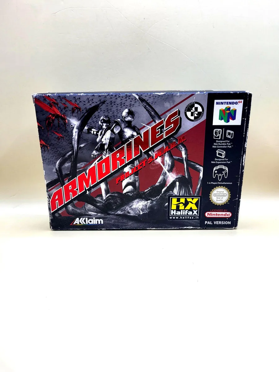 Armdrines Project Swarm Compleet - Nintendo 64 - N64