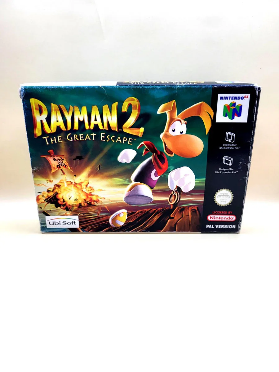 Rayman 2 The Great Escape In Doos - Nintendo 64 - N64