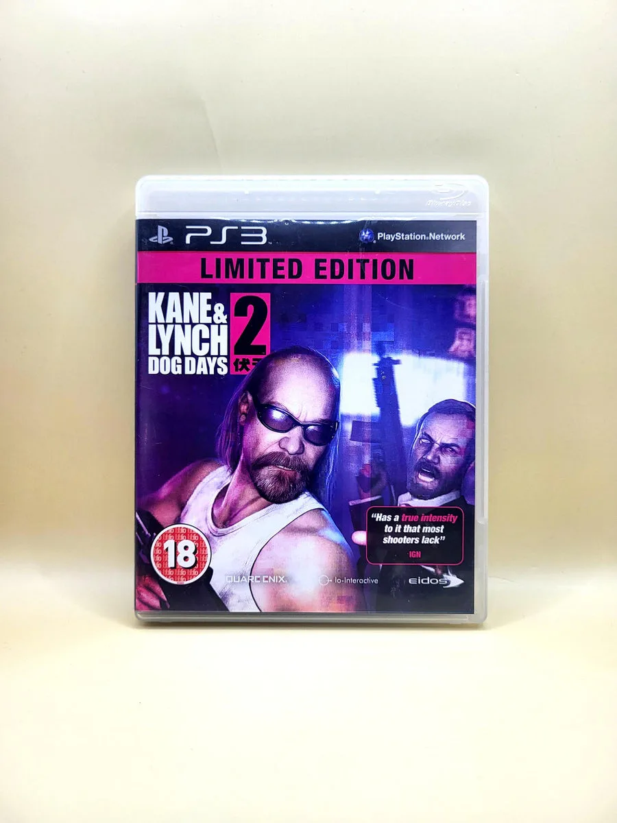 Kane and Lynch 2 Dog Days Limited Edition - PlayStation 3 - PS3