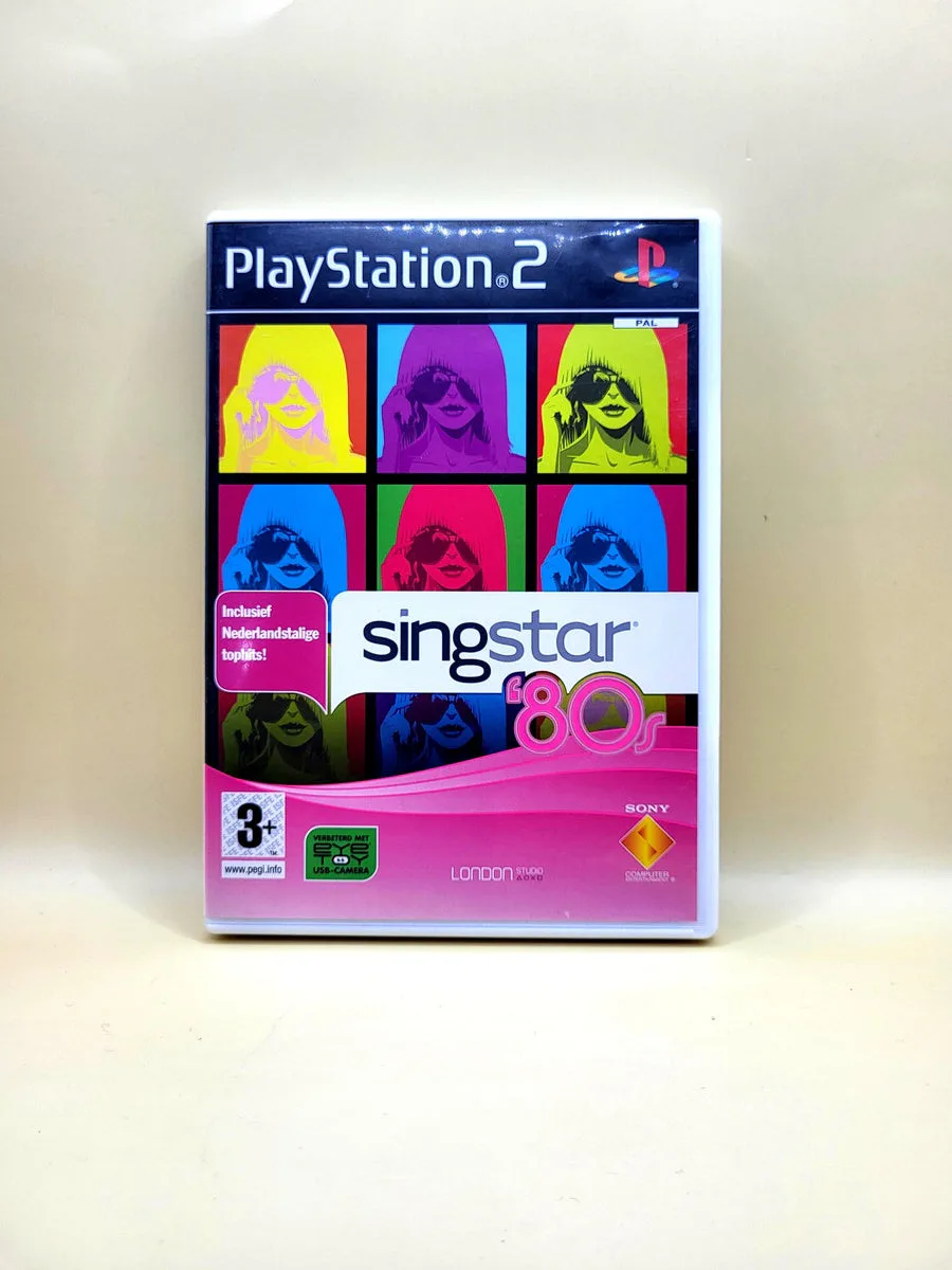 SingStar 80s - PlayStation 2 - PS2