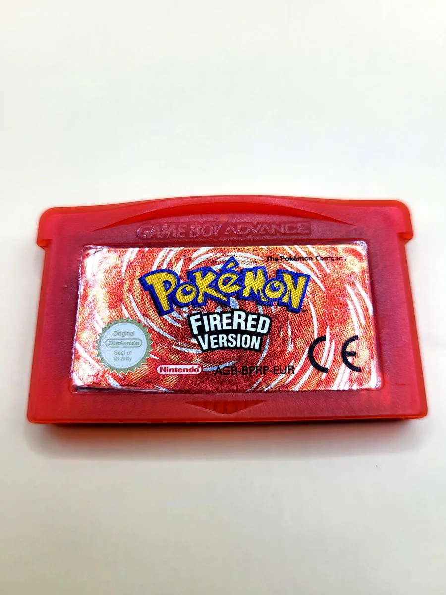 Pokemon FireRed - Game Boy Advance - GBA
