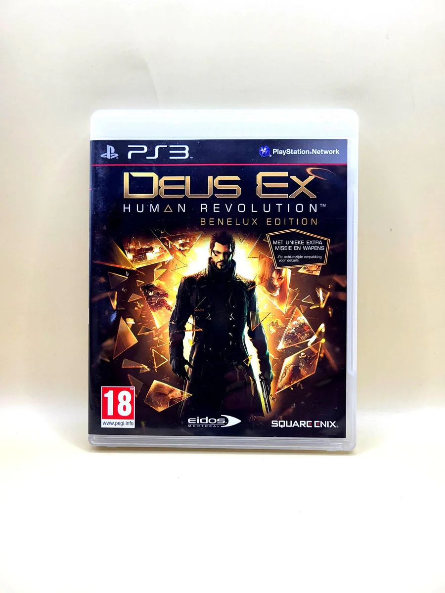 Deus Ex Human Revolution Benelux Edition - PlayStation 3 - PS3