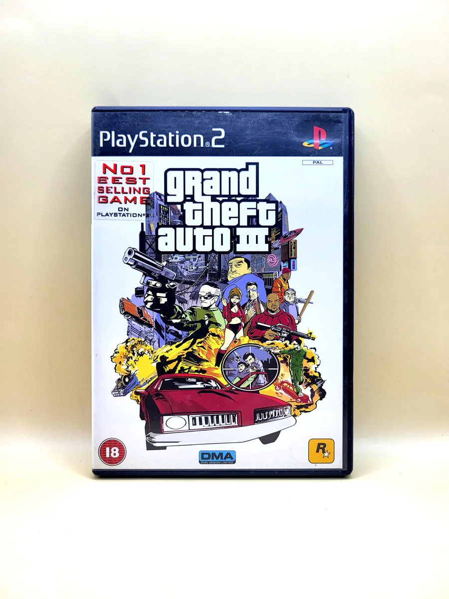 Grand Theft Auto III (No Manual) - PlayStation 2 - PS2