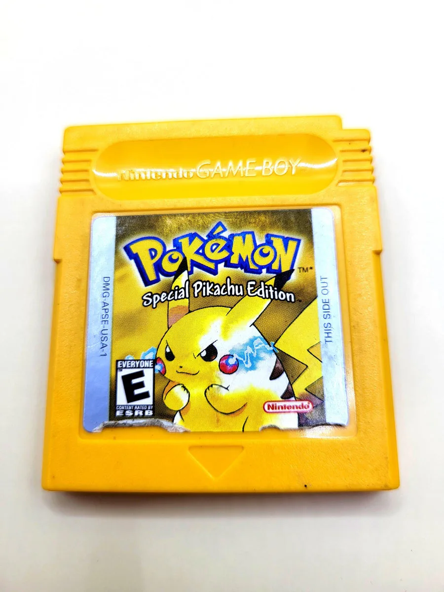 Pokemon Yellow USA - Game Boy Color - GBC