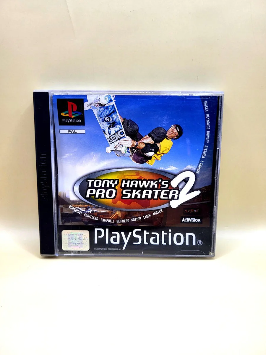 Tony Hawk's Pro Skater 2 (No Manual) - PlayStation 1 - PS1