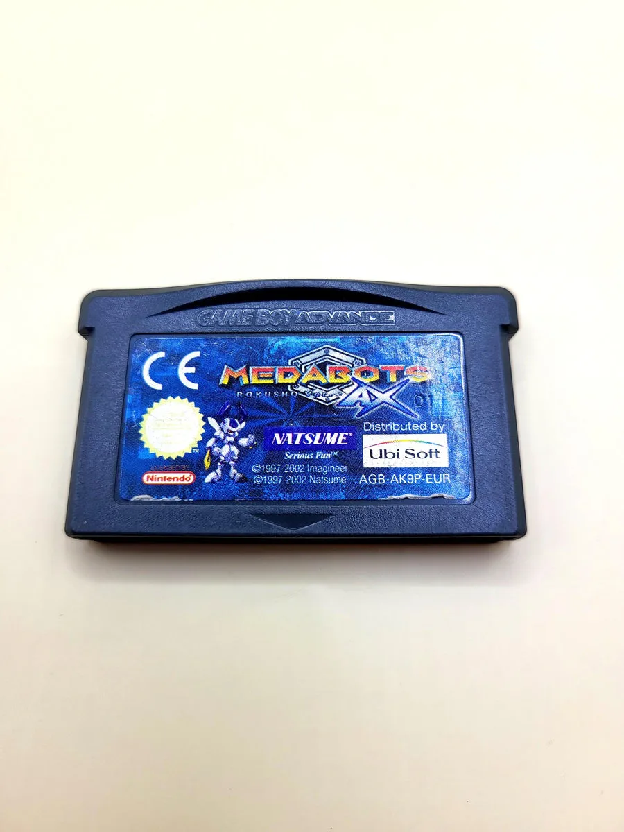 Medabots AX Rokusho - Game Boy Advance - GBA
