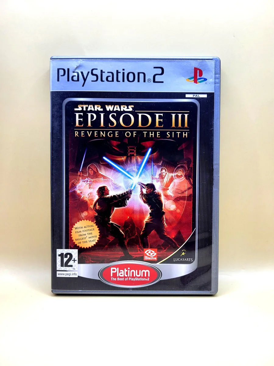 Star Wars Episode III Revenge of the Sith Platinum - PlayStation 2 - PS2