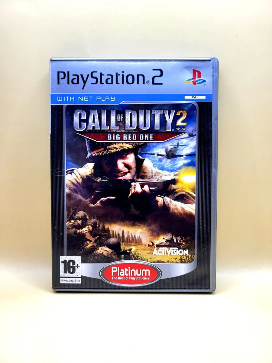 Call of Duty 2 Big Red One Platinum - PlayStation 2 - PS2